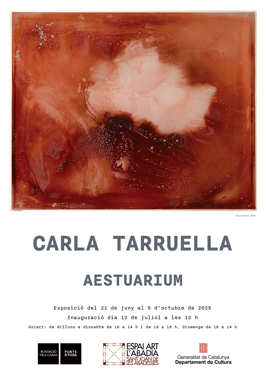 cartell 
 CARLA TARRUELLA agendaok